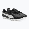 PUMA King Match MXSG pánské kopačky puma black/puma white 4