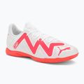 PUMA Future Play IT pánské kopačky puma white/fire orchid