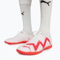 PUMA Future Play IT pánské kopačky puma white/fire orchid 2