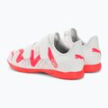 PUMA Future Play IT V Jr dětské kopačky puma white/fire orchid 3