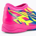 Dětské kopačky PUMA Ultra Match LL Energy IT+Mid Jr luminous pink/ultra blue/yellow alert 9