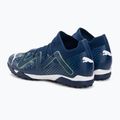 Dětské kopačky PUMA Future Match TT + Mid Jr perská modrá/puma bílá/ultra zelená 3