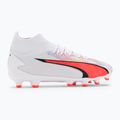 Dětské kopačky PUMA Ultra Pro FG/AG Jr puma white/puma black/fire orchid 2