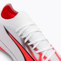 Pánské kopačky PUMA Ultra Match IT puma white/puma black/fire orchid 8