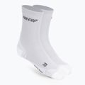 Pánské kompresní běžecké ponožky   CEP Ultralight Short carbon white