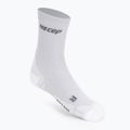 Pánské kompresní běžecké ponožky   CEP Ultralight Short carbon white 4