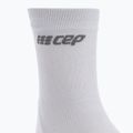 Pánské kompresní běžecké ponožky   CEP Ultralight Short carbon white 6