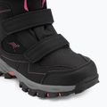 Dětské sněhule KangaROOS K-Robi KTX jet black/daisy pink  5