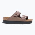 Klapki BIRKENSTOCK x Papillio Arizona Flex Platform Birko-Flor Narrow mocca 2