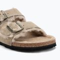 Nazouváky BIRKENSTOCK Arizona Shearling SL Narrow taupe 7