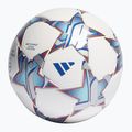 Fotbalový míč  adidas UCL League 23/24 white/silver metallic/bright cyan/royal blue velikost 4 2