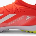 Pánské kopačky adidas X Crazyfast League TF solar red/cloud white/team solar yellow 8