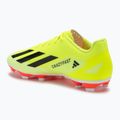 Pánské adidas X Crazyfast Club FxG týmové kopačky solar yellow/core black/cloud white 3