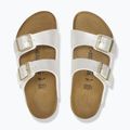 Dětské nazouváky BIRKENSTOCK Arizona Birko-Flor Narrow electric metallic pearl 4
