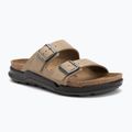 Pantofle BIRKENSTOCK Arizona Crosstown Regular tabacco brown