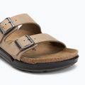 Pantofle BIRKENSTOCK Arizona Crosstown Regular tabacco brown 7