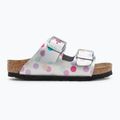 Dětské nazouváky BIRKENSTOCK Arizona BF Narrow electric metallic dots silver 2