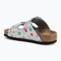 Dětské nazouváky BIRKENSTOCK Arizona BF Narrow electric metallic dots silver 3