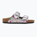 Dětské nazouváky BIRKENSTOCK Arizona BF Narrow electric metallic dots silver 2