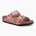 Dětské nazouváky BIRKENSTOCK Arizona Birko-Flor Narrow electric metallic copper hearts