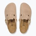 Nazouváky BIRKENSTOCK Boston Suede Leather sandcastle 4