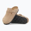 Nazouváky BIRKENSTOCK Boston Suede Leather sandcastle 5