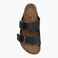 Nazouváky BIRKENSTOCK Arizona Birko-Flor black/light gray 5