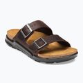 Pánské nazouváky BIRKENSTOCK Arizona Crosstown Oiled Leather Regular habana/black