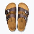 Pánské nazouváky BIRKENSTOCK Arizona Crosstown Oiled Leather Regular habana/black 4