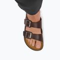 Pánské nazouváky BIRKENSTOCK Arizona Crosstown Oiled Leather Regular habana/black 8