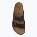 Pánské nazouváky BIRKENSTOCK Arizona Crosstown Oiled Leather Regular habana/black 5
