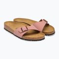 Dámské pantofle BIRKENSTOCK Madrid Birkibuc Narrow růžová hlína 3