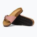 Dámské pantofle BIRKENSTOCK Madrid Birkibuc Narrow růžová hlína 5