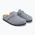 Nazouváky BIRKENSTOCK Boston Suede Leather stone blue 3