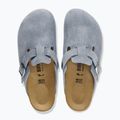 Nazouváky BIRKENSTOCK Boston Suede Leather stone blue 4