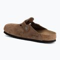 Nazouváky BIRKENSTOCK Boston Suede Leather dark tea 3