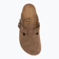 Nazouváky BIRKENSTOCK Boston Suede Leather dark tea 5