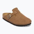 Nazouváky BIRKENSTOCK Boston Suede Leather dark tea
