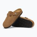 Nazouváky BIRKENSTOCK Boston Suede Leather dark tea 5
