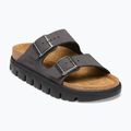 Nazouváky BIRKENSTOCK Arizona Chunky Birkibuc velvet gray