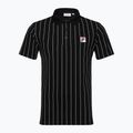 Pánské polo tričko FILA  Luckenwalde black/bright white striped 5