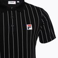 Pánské polo tričko FILA  Luckenwalde black/bright white striped 7