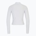 Dámské tričko longsleeve  FILA Linnuse Cropped Turtle Neck bright white 2