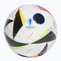 adidas Fussballliebe Pro Sala Euro 2024 white/black/glow blue size 4 fotbalové míče