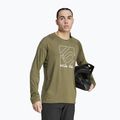 Pánský cyklistický dres s dlouhým rukávem adidas FIVE TEN Long Sleeve Jersey olive strata