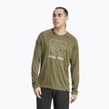 Pánský cyklistický dres s dlouhým rukávem adidas FIVE TEN Long Sleeve Jersey olive strata 3