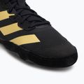 Zápasnické boty adidas Adizero core black/gold metallic 7