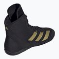 Zápasnické boty adidas Adizero core black/gold metallic 8