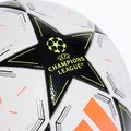 Fotbalový míč Adidas UCL Finale League Football Box 24/25 white/black/platinum metallic/team solar yellow vel. 4 4