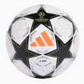 Fotbalový míč Adidas UCL Finale League Football Box 24/25 white/black/platinum metallic/team solar yellow vel. 5 2